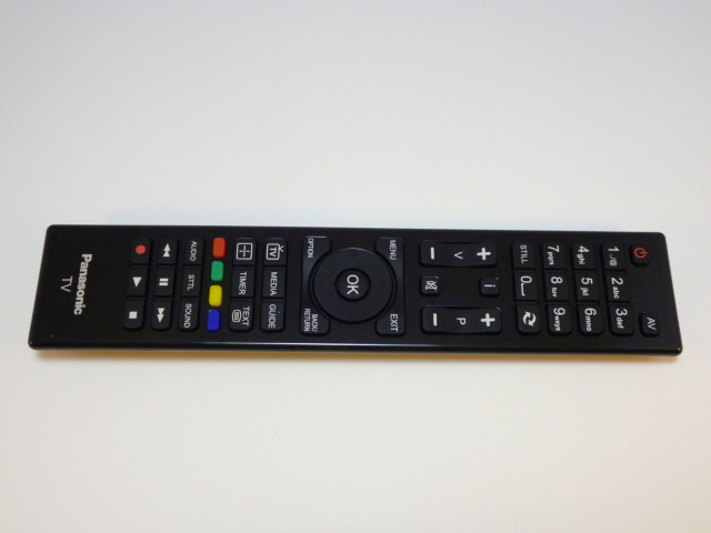 RC4861, part no. 30083972, original fjernbetjening, til Panasonic tv model, TX-32AW304, TX-39AW304, TX-50AW304